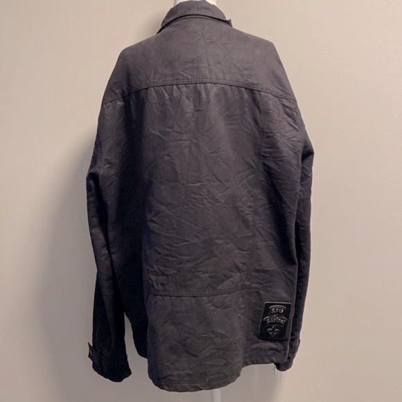 Rock Revival black denim like jacket - Picture 7 of 12